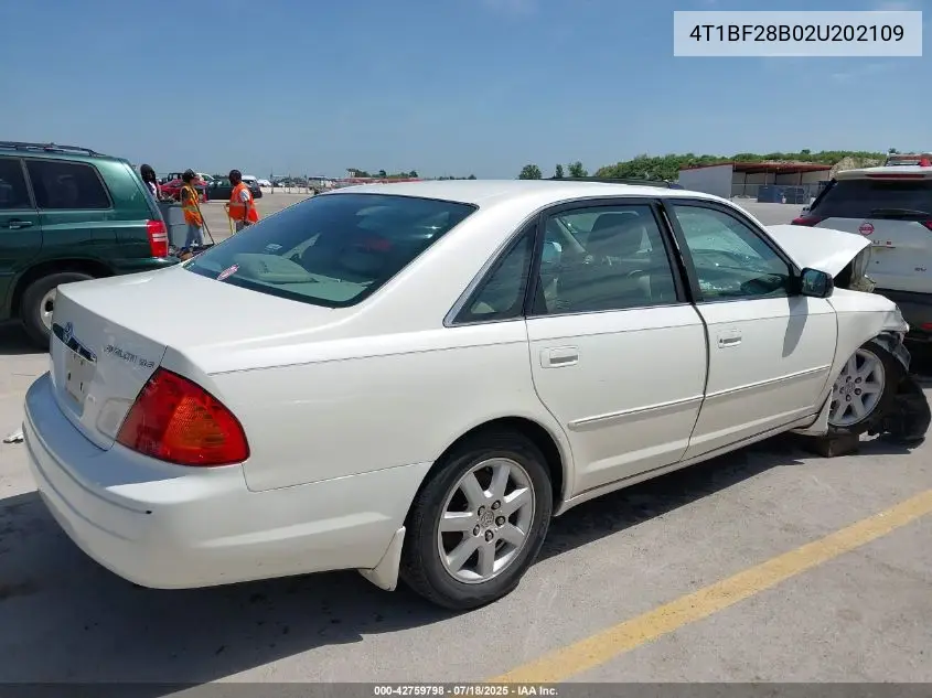 2002 Toyota Avalon Xls VIN: 4T1BF28B02U202109 Lot: 42759798