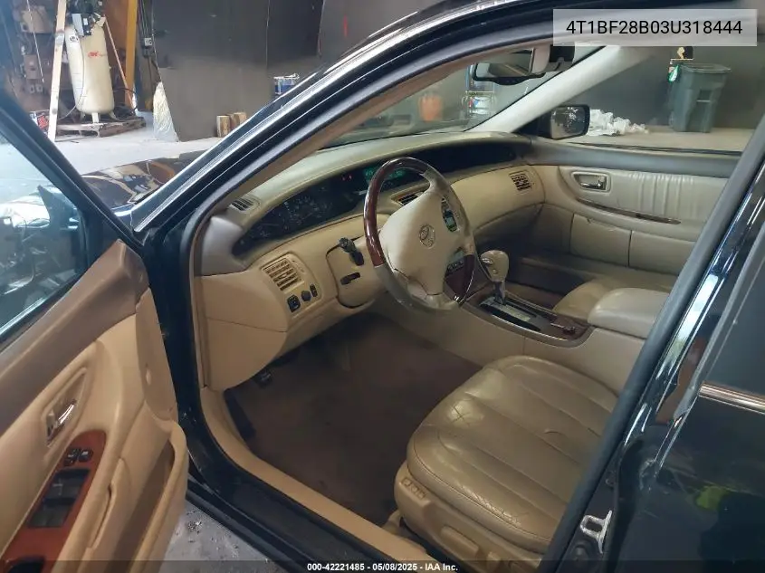 2003 Toyota Avalon Xls VIN: 4T1BF28B03U318444 Lot: 42221485