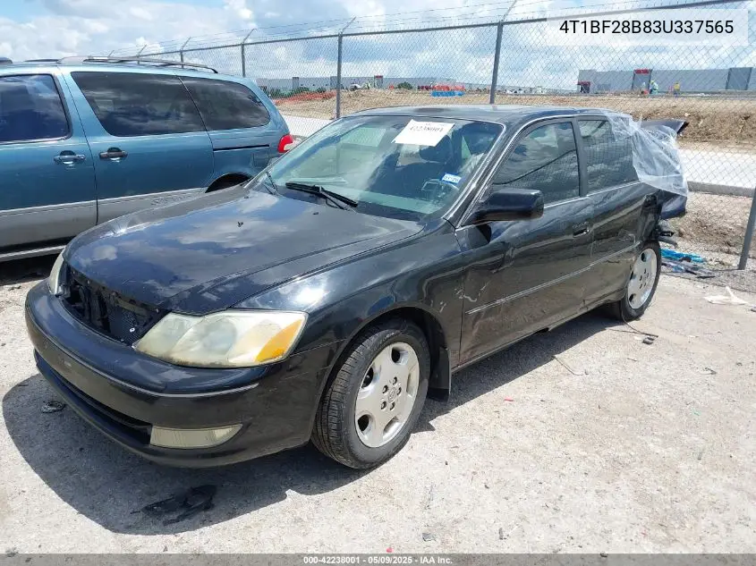 2003 Toyota Avalon Xls VIN: 4T1BF28B83U337565 Lot: 42238001