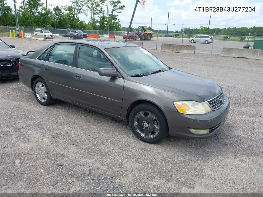 2003 Toyota Avalon Xls VIN: 4T1BF28B43U277204 Lot: 42502376