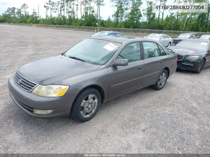 2003 Toyota Avalon Xls VIN: 4T1BF28B43U277204 Lot: 42502376