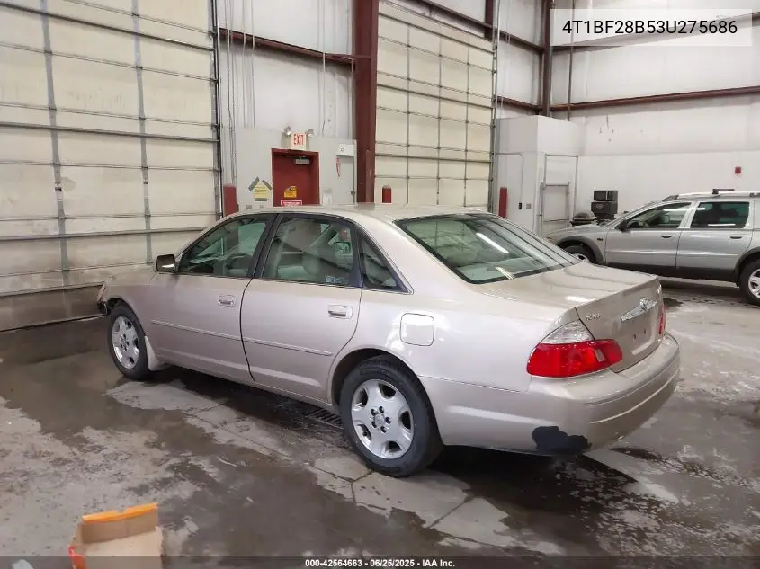 2003 Toyota Avalon Xls VIN: 4T1BF28B53U275686 Lot: 42564663