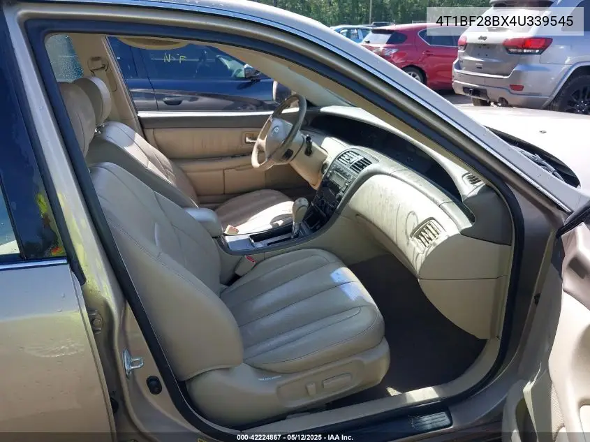 2004 Toyota Avalon Xl VIN: 4T1BF28BX4U339545 Lot: 42224867