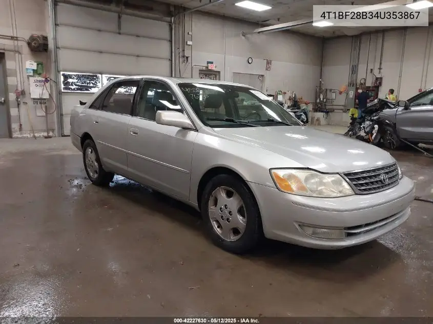 2004 Toyota Avalon Xls VIN: 4T1BF28B34U353867 Lot: 42227630