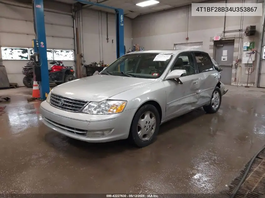 2004 Toyota Avalon Xls VIN: 4T1BF28B34U353867 Lot: 42227630