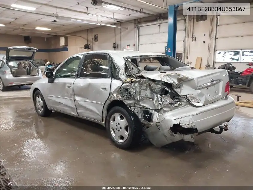 2004 Toyota Avalon Xls VIN: 4T1BF28B34U353867 Lot: 42227630