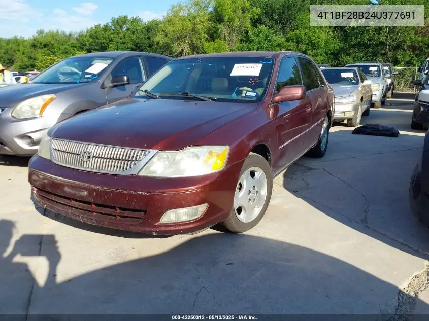 2004 Toyota Avalon Xls VIN: 4T1BF28B24U377691 Lot: 42250312