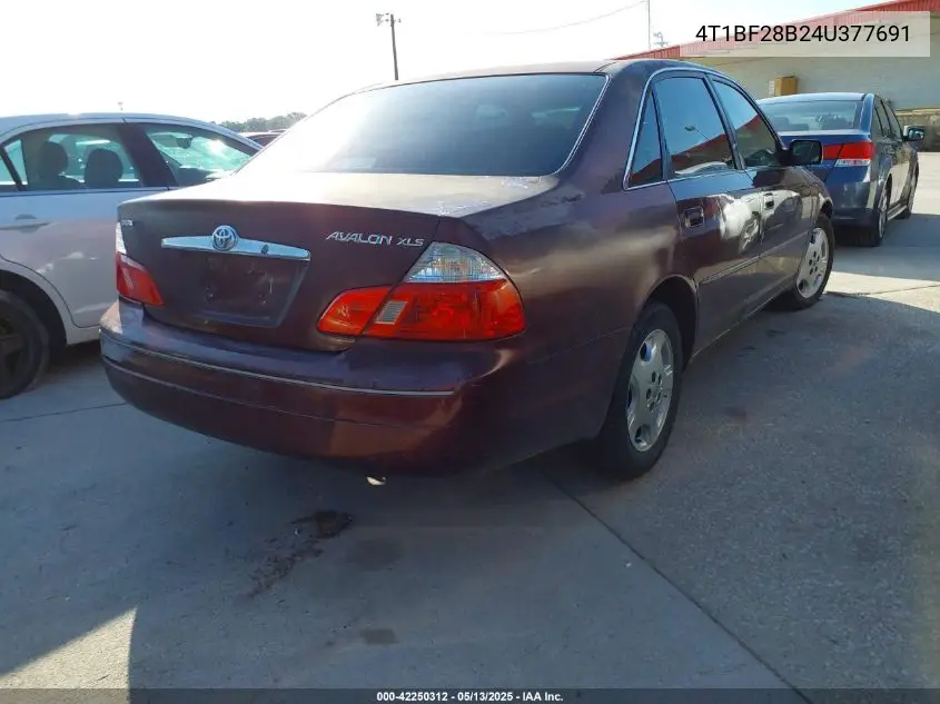 2004 Toyota Avalon Xls VIN: 4T1BF28B24U377691 Lot: 42250312