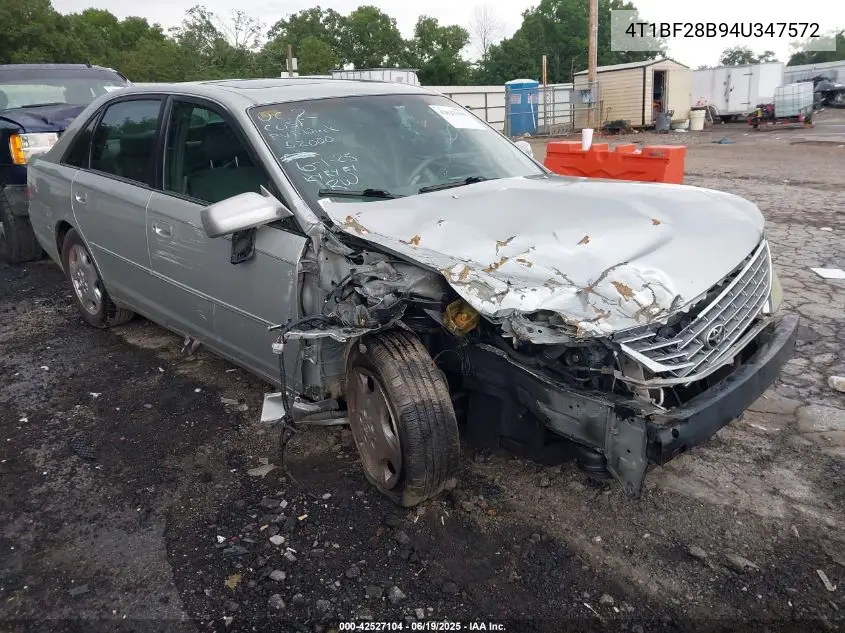 2004 Toyota Avalon Xls VIN: 4T1BF28B94U347572 Lot: 42527104