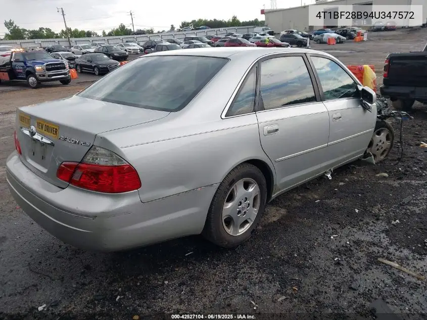 2004 Toyota Avalon Xls VIN: 4T1BF28B94U347572 Lot: 42527104