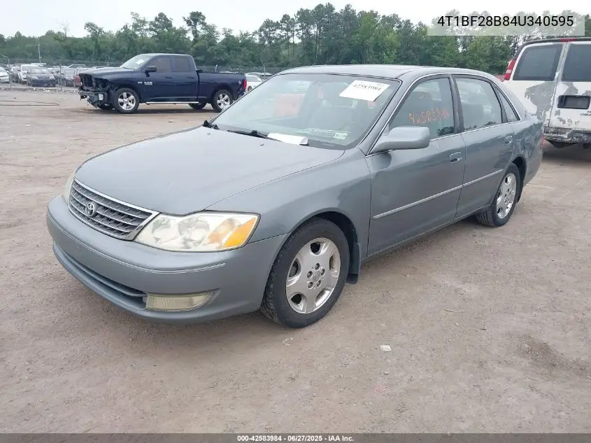 2004 Toyota Avalon Xls VIN: 4T1BF28B84U340595 Lot: 42583984