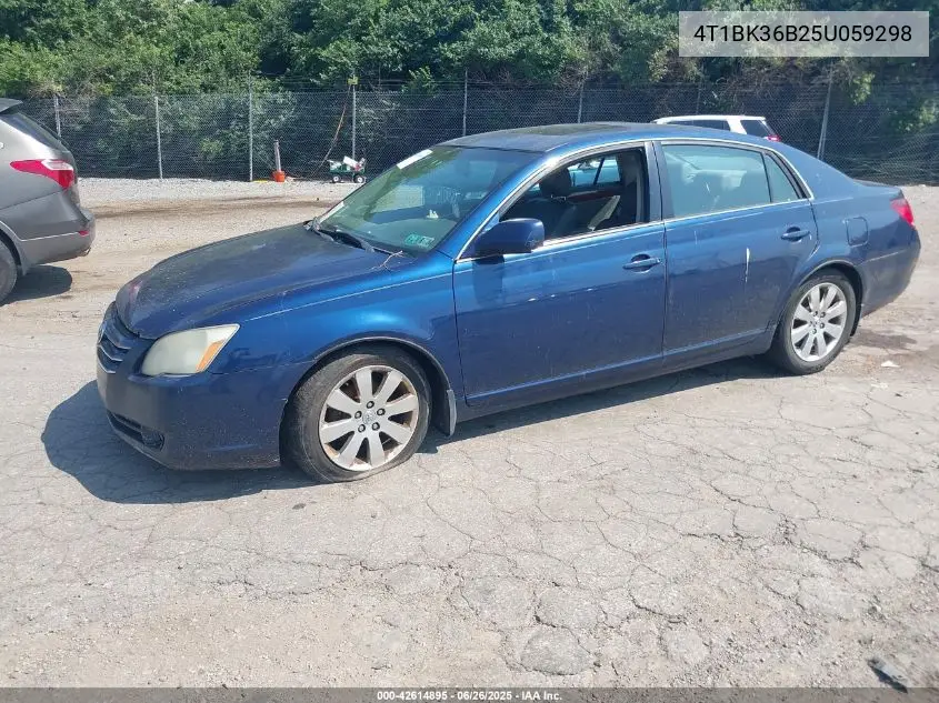 2005 Toyota Avalon Xls VIN: 4T1BK36B25U059298 Lot: 42614895