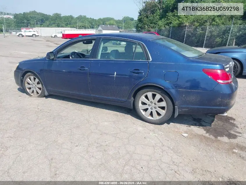 2005 Toyota Avalon Xls VIN: 4T1BK36B25U059298 Lot: 42614895