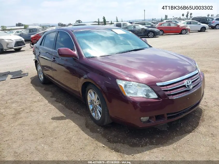 2005 Toyota Avalon Limited VIN: 4T1BK36B65U003302 Lot: 42783978