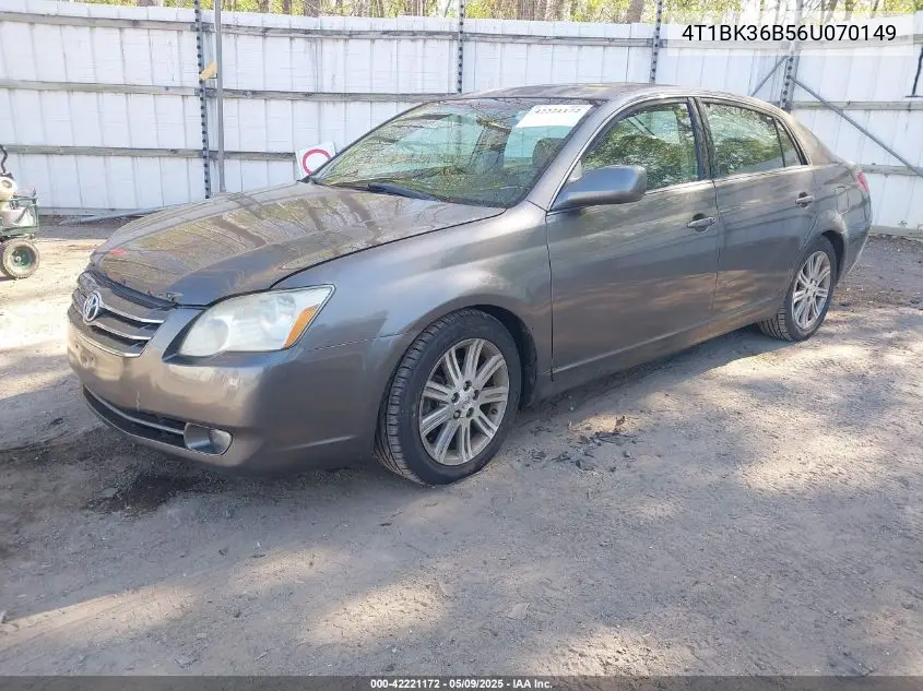2006 Toyota Avalon Limited VIN: 4T1BK36B56U070149 Lot: 42221172