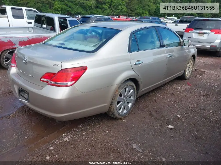 2006 Toyota Avalon Xls VIN: 4T1BK36B46U131555 Lot: 42242469