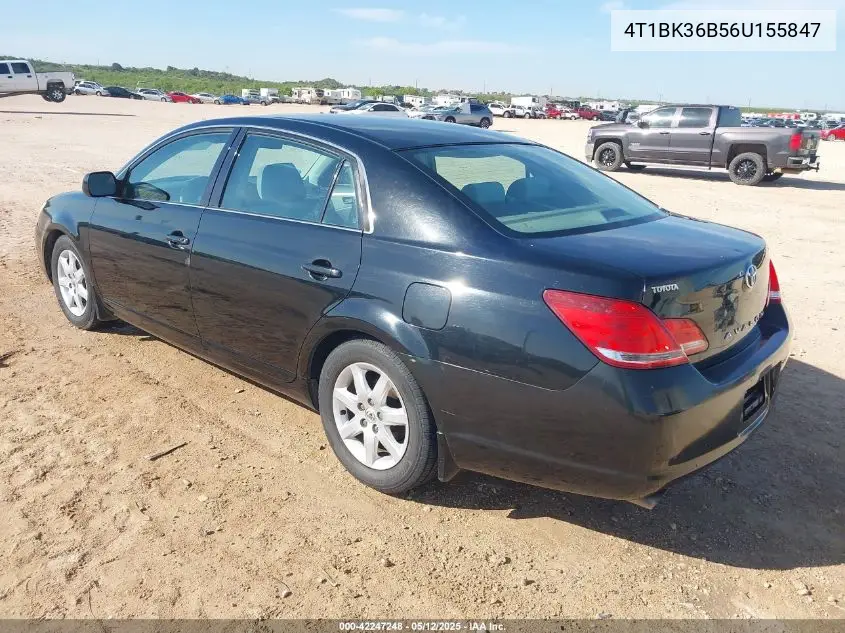 2006 Toyota Avalon Xl VIN: 4T1BK36B56U155847 Lot: 42247248