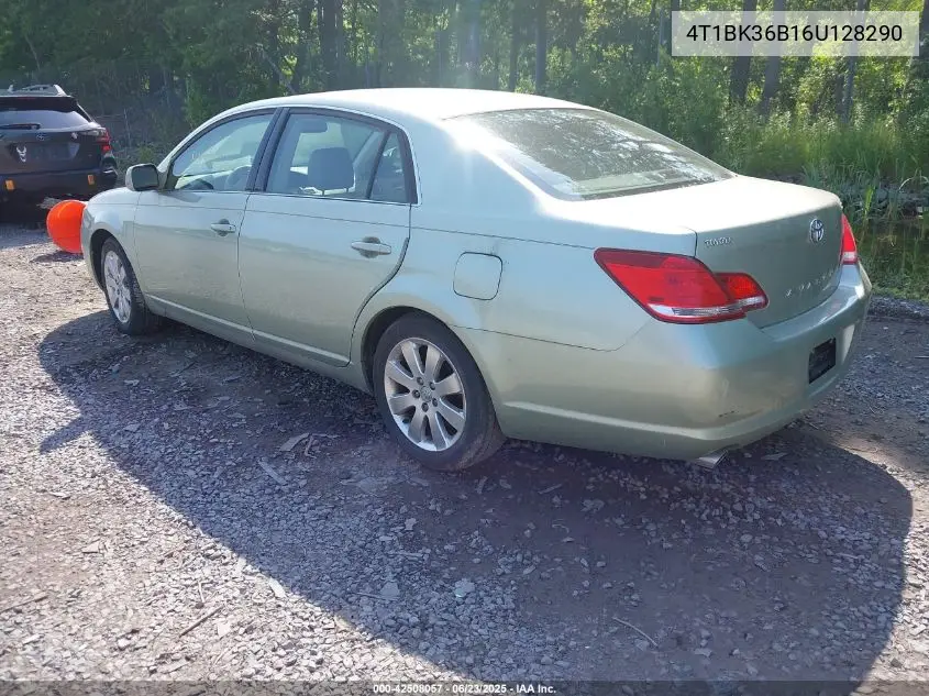 2006 Toyota Avalon Xl/Xls/Touring/Limited VIN: 4T1BK36B16U128290 Lot: 42508057