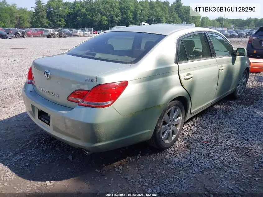 2006 Toyota Avalon Xl/Xls/Touring/Limited VIN: 4T1BK36B16U128290 Lot: 42508057