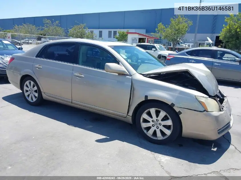 2006 Toyota Avalon Xls VIN: 4T1BK36B36U146581 Lot: 42555243