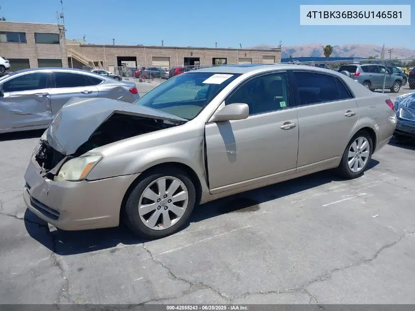 2006 Toyota Avalon Xls VIN: 4T1BK36B36U146581 Lot: 42555243