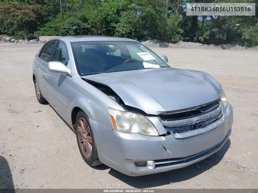 2006 Toyota Avalon Limited/Touring/Xl/Xls VIN: 4T1BK36B56U153516 Lot: 42586049