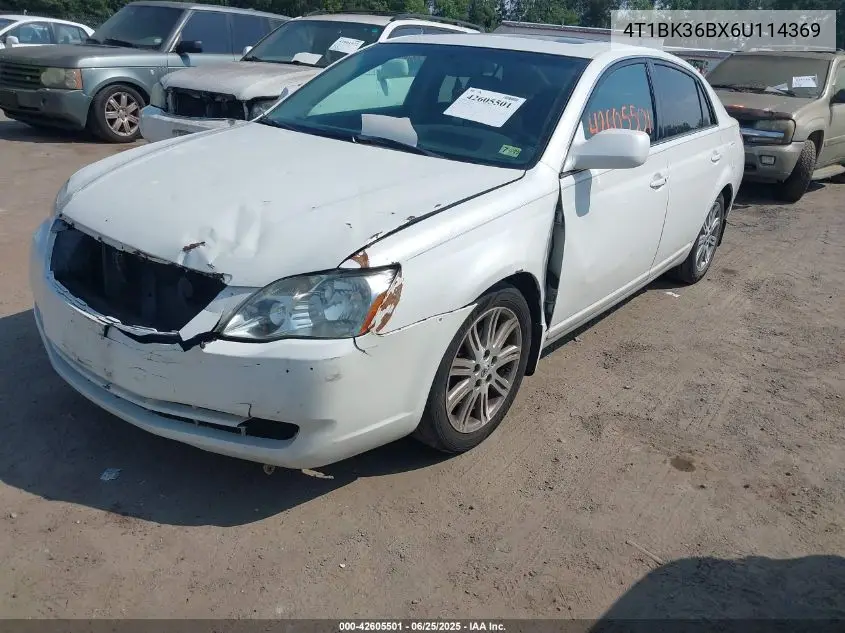 2006 Toyota Avalon Limited VIN: 4T1BK36BX6U114369 Lot: 42605501