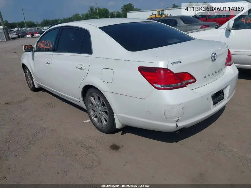 2006 Toyota Avalon Limited VIN: 4T1BK36BX6U114369 Lot: 42605501