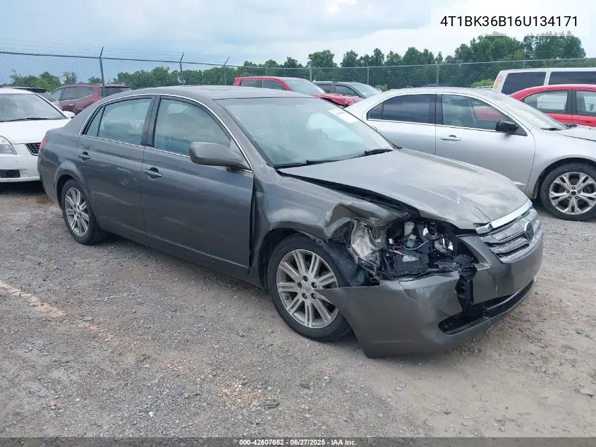 2006 Toyota Avalon Limited VIN: 4T1BK36B16U134171 Lot: 42607662
