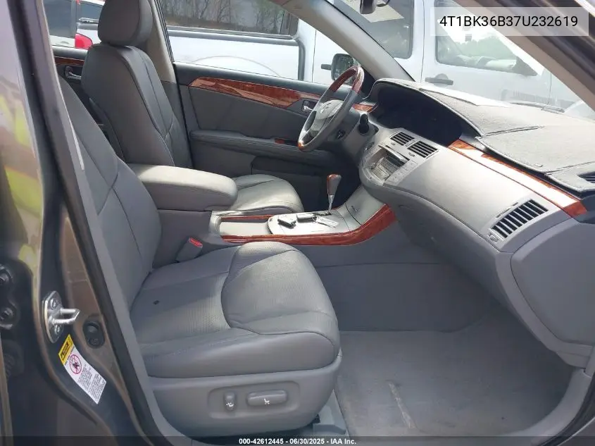 4t1bk36b37u232619 4T1BK36B37U232619 2007 Toyota Avalon Limited