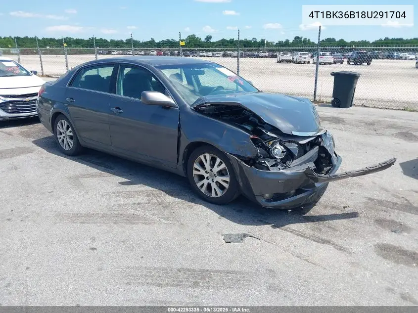 2008 Toyota Avalon Touring VIN: 4T1BK36B18U291704 Lot: 42253335