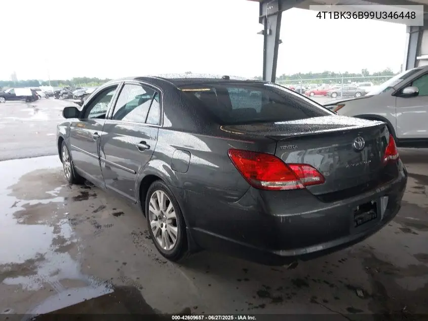 2009 Toyota Avalon Xls VIN: 4T1BK36B99U346448 Lot: 42609657