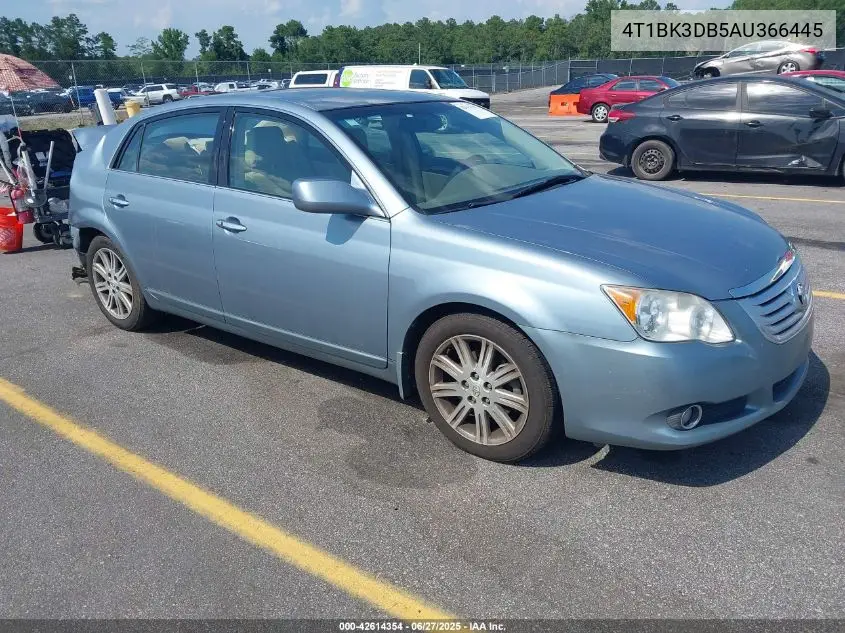 2010 Toyota Avalon Limited VIN: 4T1BK3DB5AU366445 Lot: 42614354