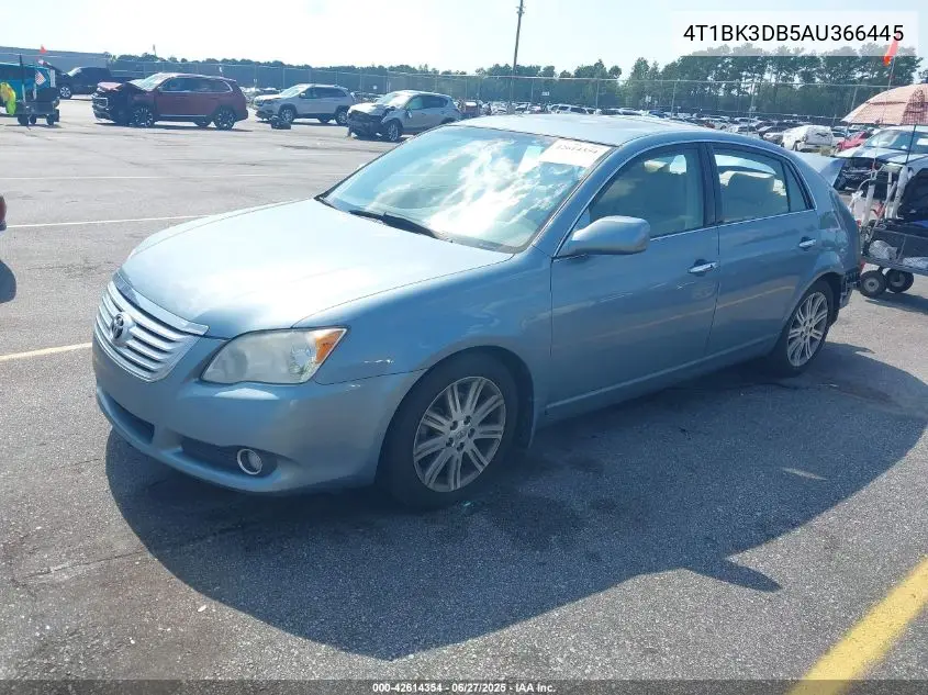 2010 Toyota Avalon Limited VIN: 4T1BK3DB5AU366445 Lot: 42614354