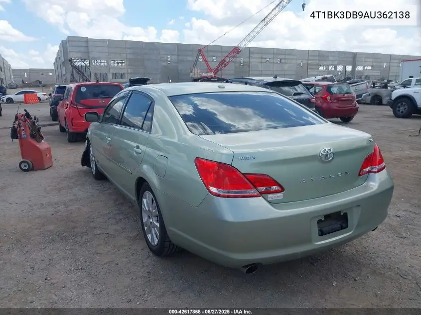 2010 Toyota Avalon Xls VIN: 4T1BK3DB9AU362138 Lot: 42617868