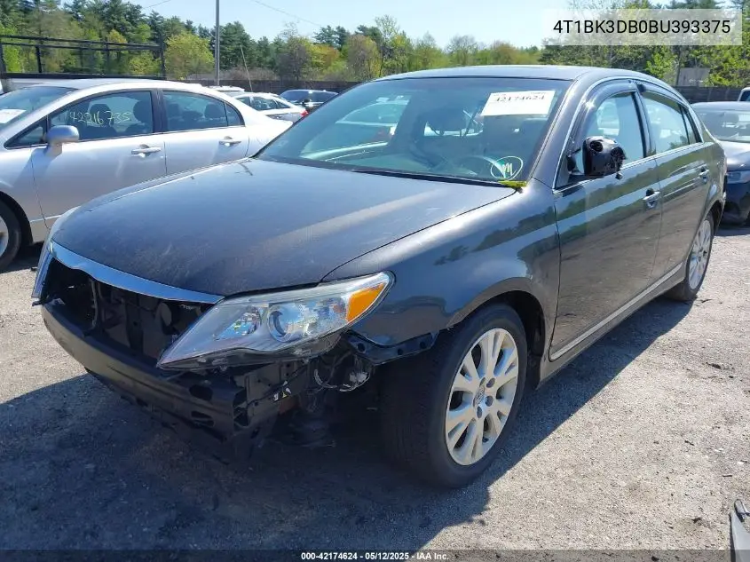 4t1bk3db0bu393375 4T1BK3DB0BU393375 2011 Toyota Avalon