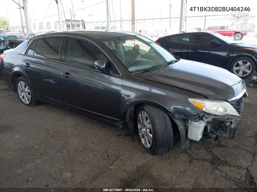 2011 Toyota Avalon Limited VIN: 4T1BK3DB2BU404246 Lot: 42179457