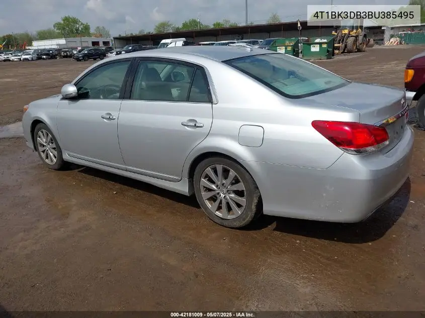 2011 Toyota Avalon Limited VIN: 4T1BK3DB3BU385495 Lot: 42181009