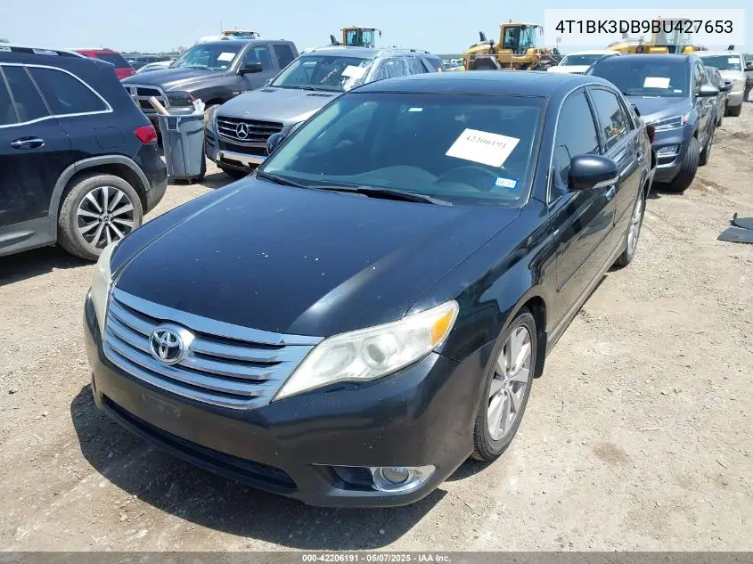 2011 Toyota Avalon Limited VIN: 4T1BK3DB9BU427653 Lot: 42206191