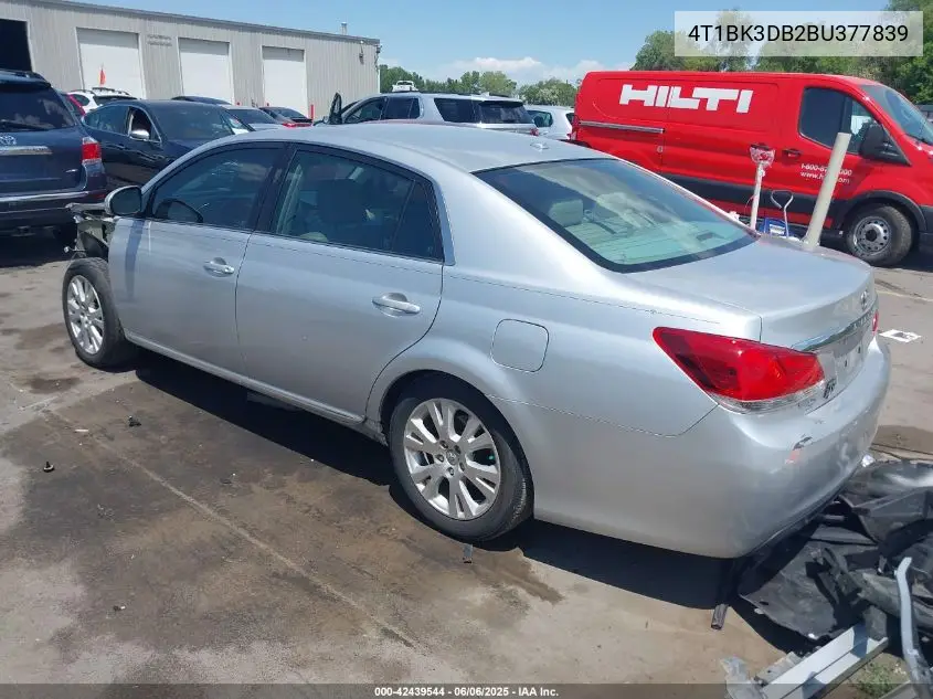 2011 Toyota Avalon VIN: 4T1BK3DB2BU377839 Lot: 42439544