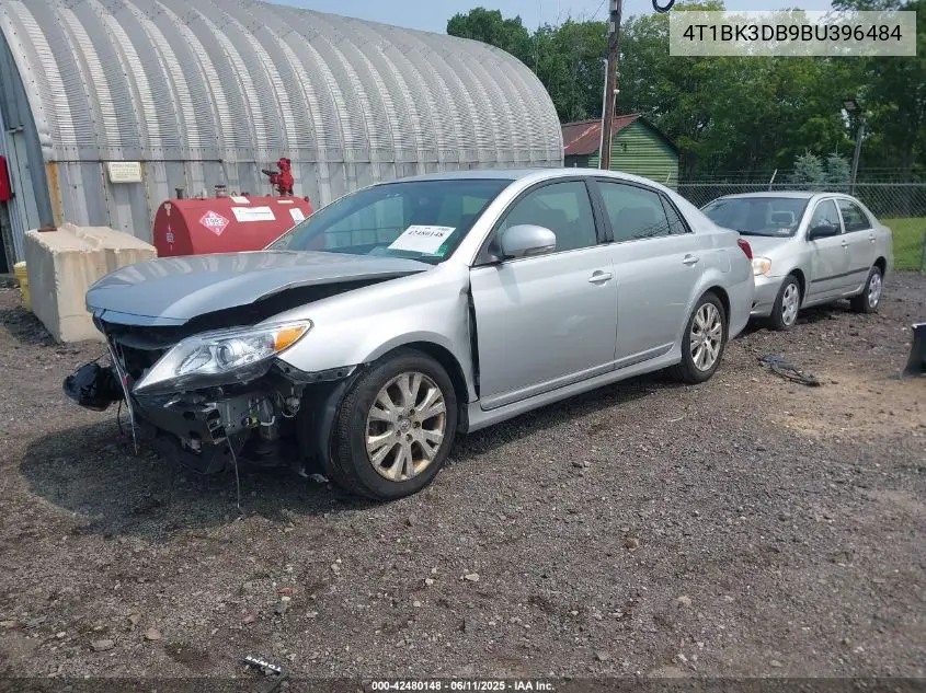 2011 Toyota Avalon VIN: 4T1BK3DB9BU396484 Lot: 42480148