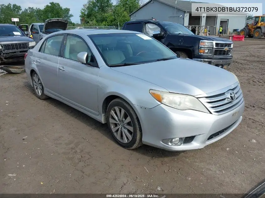 2011 Toyota Avalon Limited VIN: 4T1BK3DB1BU372079 Lot: 42528004