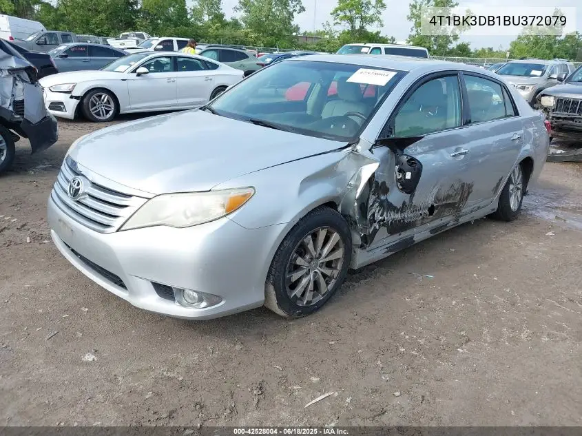 2011 Toyota Avalon Limited VIN: 4T1BK3DB1BU372079 Lot: 42528004