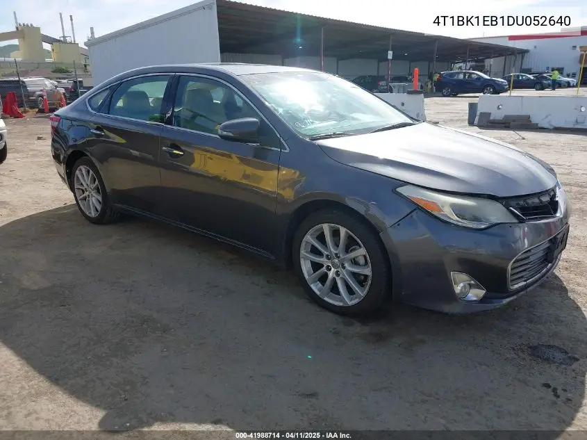 2013 Toyota Avalon Xle Touring VIN: 4T1BK1EB1DU052640 Lot: 41988714