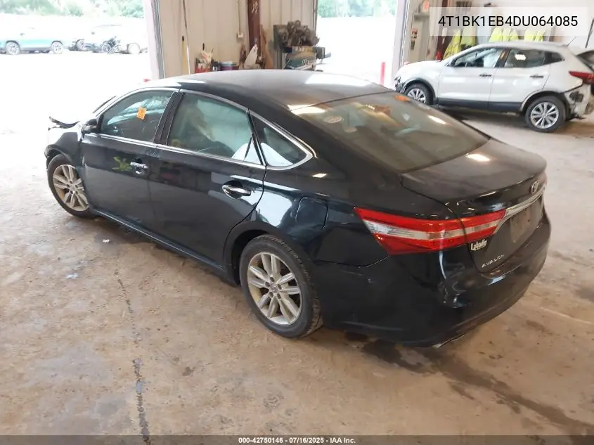 2013 Toyota Avalon Xle Premium VIN: 4T1BK1EB4DU064085 Lot: 42750146