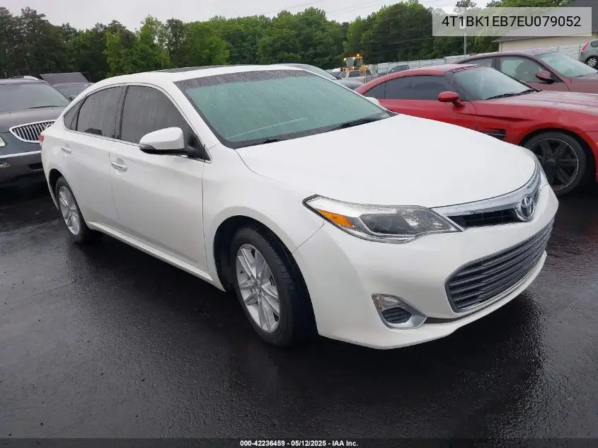2014 Toyota Avalon Xle Premium VIN: 4T1BK1EB7EU079052 Lot: 42236459