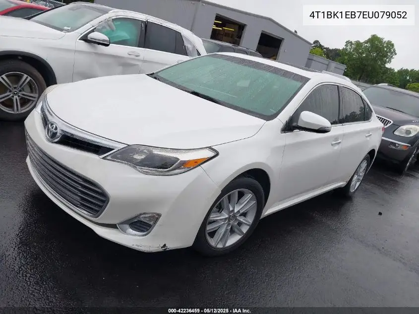 2014 Toyota Avalon Xle Premium VIN: 4T1BK1EB7EU079052 Lot: 42236459
