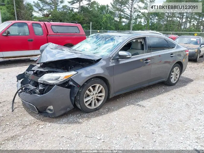 2014 Toyota Avalon Xle Premium VIN: 4T1BK1EB8EU123091 Lot: 42242656