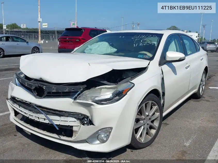 2014 Toyota Avalon Xle Touring VIN: 4T1BK1EB9EU111225 Lot: 42561314