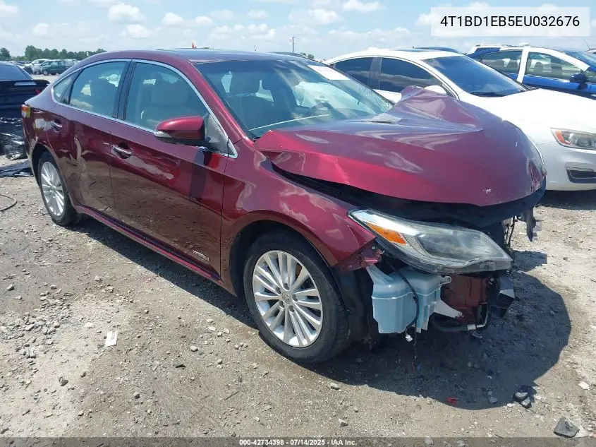 2014 Toyota Avalon Hybrid Limited VIN: 4T1BD1EB5EU032676 Lot: 42734398